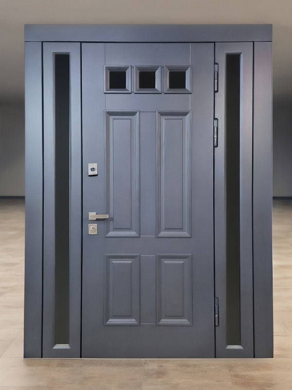 Дверь с боковыми вставками Дверь с боковыми вставками