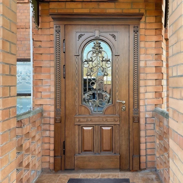Дверь с ковкой Дверь с ковкой