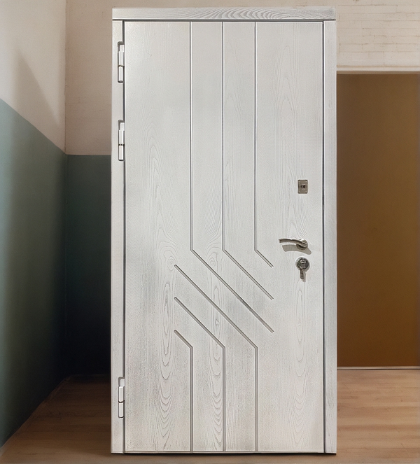 Квартирная дверь с фрезеровкой Квартирная дверь с фрезеровкой