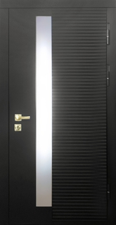 Металлическая остекленная дверь с терморазрывом (МДФ RAL) Металлическая остекленная дверь с терморазрывом (МДФ RAL)